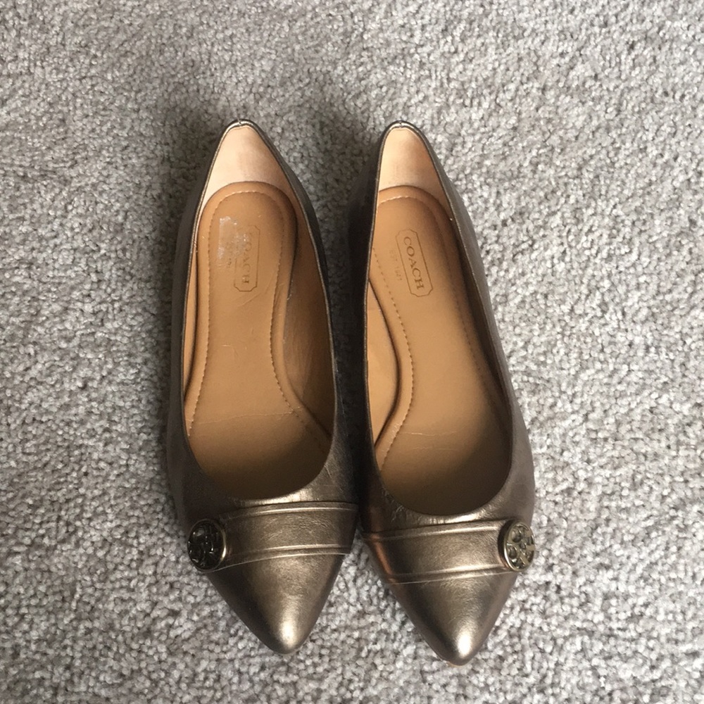 Coach flat shoes